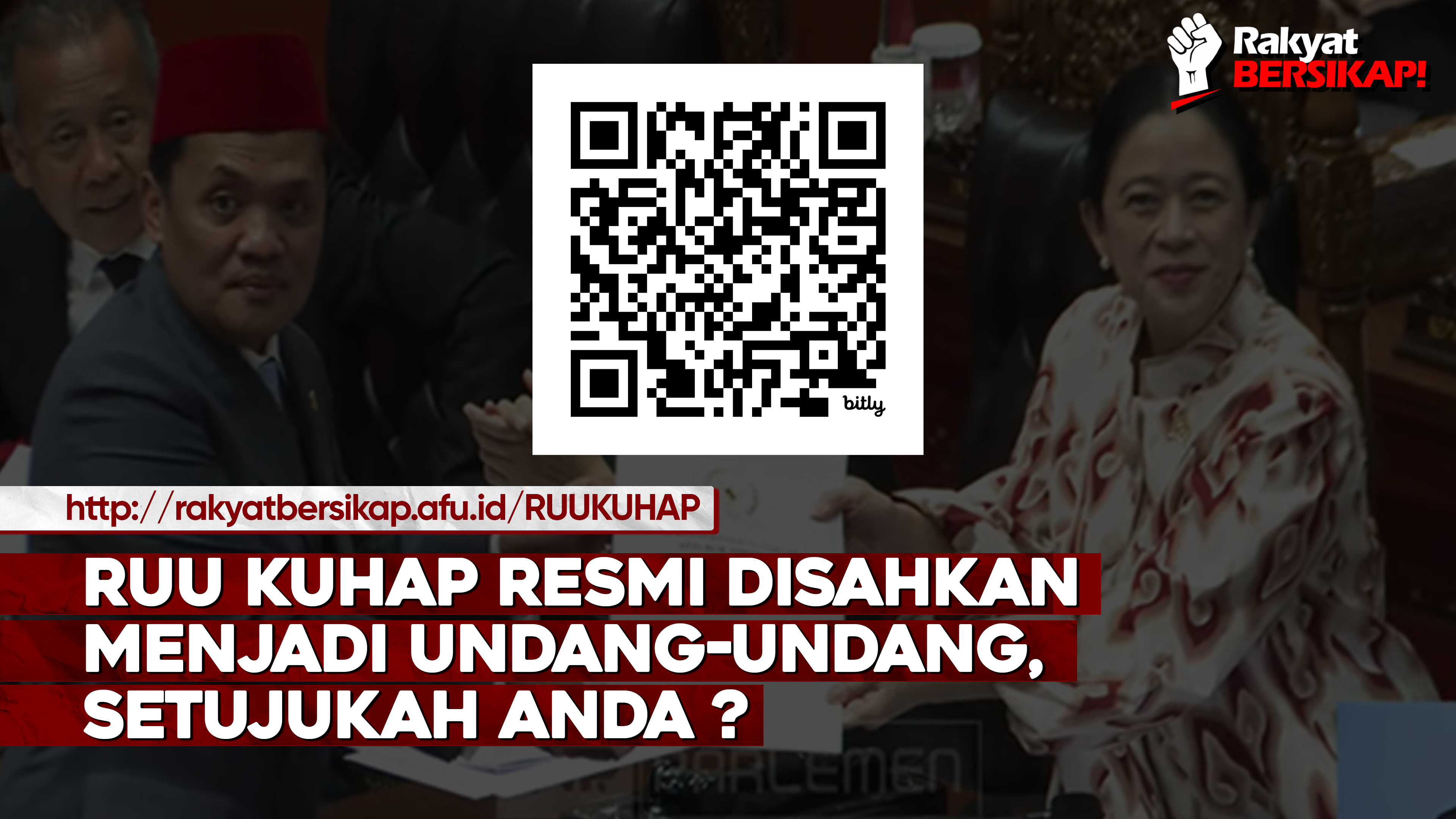 RUU KUHAP RESMI DISAHKAN MENJADI UNDANG-UNDANG. SETUJUKAH ANDA?
