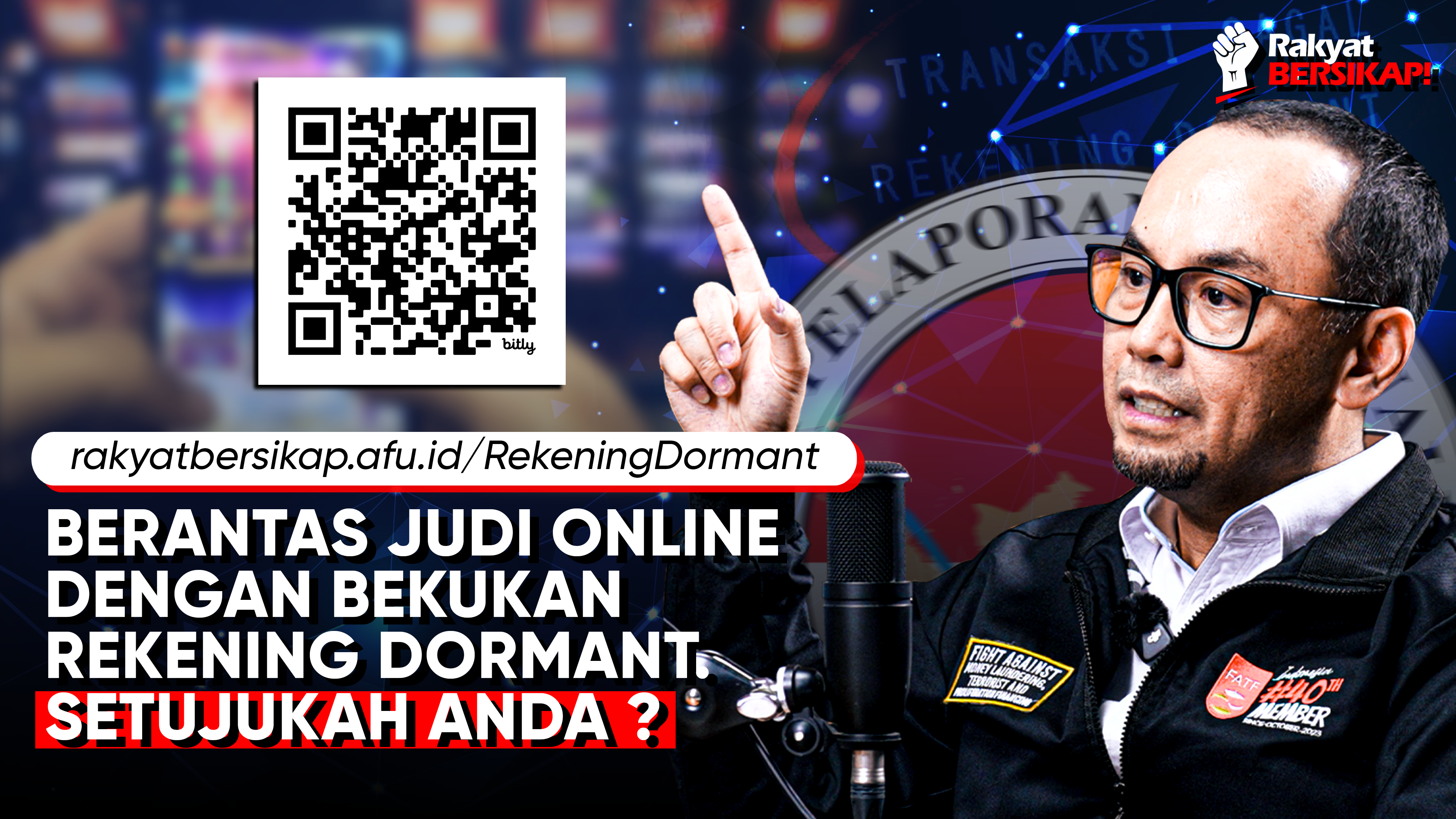 Berantas Judi Online dengan Bekukan Rekening Dormant, Setujukah Anda?